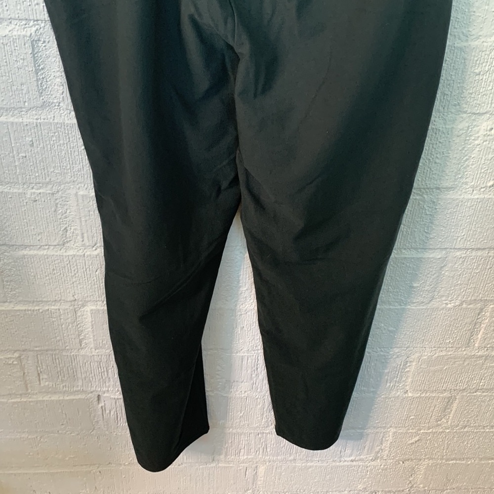 Eileen Fisher Dark Green Pull On Washable Stretch High Rise Pants size Large - Picture 5 of 7